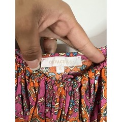 Olivaceous Pink Flutter Sleeve Drop Waist Floral Cocktail Sexy Dress Size S