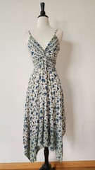 New Anthro Midi Dress Size Medium Floral Romantic Wedding Brunch Cottage