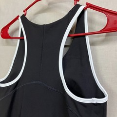 Tek Gear Athletic Dress Women’s Active M Black Racerback Sleeveless Slit Front