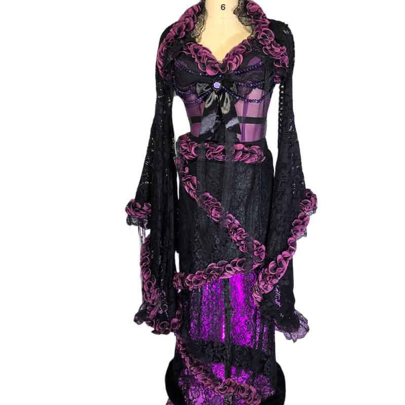 Goth Dress Punk Rock Clothes Gothic Vkei Grunge Cyber Y2K Women&rsquo;s Emo Clothing