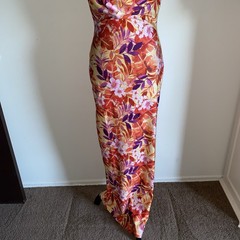 Boutique Tropical Floral Maxi Dress size medium
