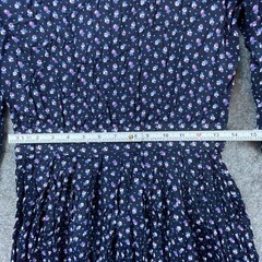 Vintage Karin Stevens x Steven Stoller Dress Womens 10 Romantic 90s Cottage Boho