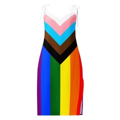 LGBTQ Pride Tank Dress Rainbow Pride Sleeveless Dress Pride Flag Dress