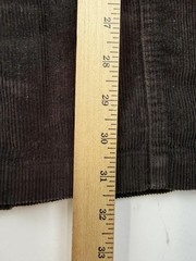 Levi&rsquo;s Dress Womens S Brown Corduroy Tank Button Front Belted Mini Scoop Neck