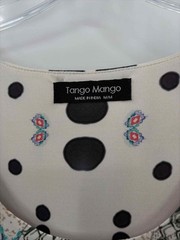 Pre-Owned Tango Mango Ivory Size Medium Knee Length Long Sleeve Dress