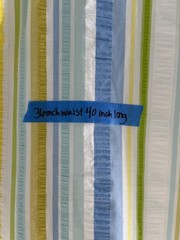 Sleeveless Striped Shift Dress Blue Yellow Green White