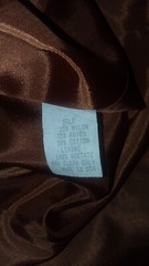 Vintage Black Lace And Copper Satin Slvls Halter Cocktail Dress Women&rsquo;s Sz 6P