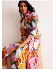 NWT Boden Amy Midi Shirt Dress 8 $270
