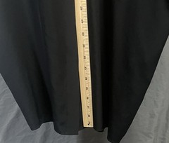 HATCH Black Oversized Button Front Blouse Shirt Dress One Size S/O Maternity