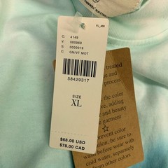 Anthropologie t.la Tie Dye Mock Neck Tunic Dress High Neck Relaxed Fit SZ XL NWT