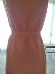 Forever 21 Mini Blazer Dress Women S Rusty Orange Trend Pockets Linen Sleeveless