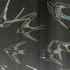 Torrid Bird Print Slinky Babydoll Dress Black Stretchy Whimsigoth Size 1