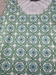 Tango Mango Multicolor Shift Dress Sleeveless Geometric Paisley Women XXL NWT