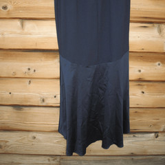 NWT Adrianna Papel Bluel Button Trim Hi Lo Dress Size 8