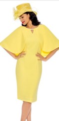 Giovanna dress Color Yellow Suitable For Any Formal Event Size 10, 18, 24W