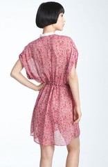 Edun Print Silk Chiffon Shirtdress (size M/L)