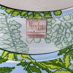Persifor Dress Womens Medium Stretch Leaf Fern Print Resortwear Tropical USA