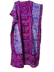 Pink-Long-Kaftan-dress-Hippy-Boho-Maxi-Plus-Size-Women-Caftan-Tunic-Dress-Night