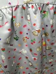 Franche Lippee Cat Print Dress M L.BLU Used