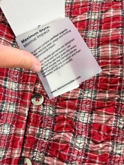 NWT Damson Madder Sienna Smocked Plaid Midi Dress