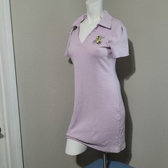 Looney Tunes Medium dress Lola bunny sheath v-neck short sleeve 90s nostalgia