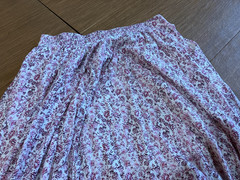 TORRID White w/Pink Floral Pattern Midi Dress Size 0 – GREAT CONDITION