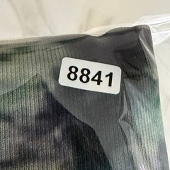 Zara Womens Large Green Tie Dye Ribbed Knit Bodycon Midi Slip Dress Sleeveless