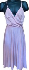 VTG 70’s Pink Spaghetti Strap Disco Dress W/ Boxy Cover Top 10 (Mod 5/6)NWT READ