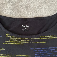 Svaha Dress Womens 2X Computer Coding STEM Tech Math Engineer Teacher Geek
