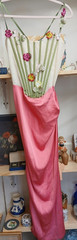 lacemade flower vine phantom corset dress 1 xl new with tags