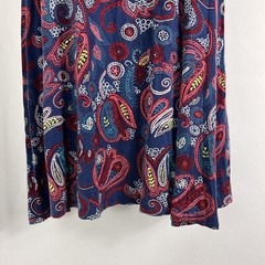 Ann Taylor Loft Shift Dress Women&rsquo;s Small Above Knee Paisley Lightweight Stretch