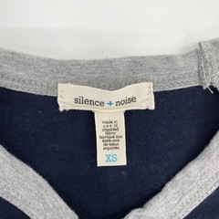 Silence + Noise Blue/Gray Mini Dress Soft Women&rsquo;s X-Small