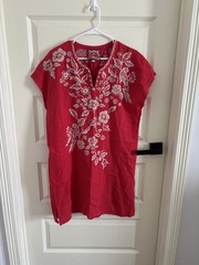 Johnny Was Women’s Abigail Embroidered Dress Size M