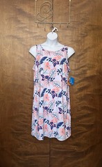 Columbia Chill River Sleeveless Active Dress Womens XXL Tropical Print UPF 50