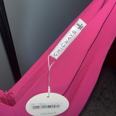 Chicways Magenta Dress Small NWT
