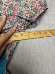 J.CREW Size 8 Open Back Cotton dress Liberty® Giorgia Duke BG128 $248