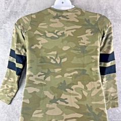 Love,Fire Dress Camo Small Long Sleeve Shirt Camouflage Tunic Military Grunge