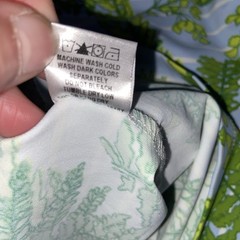 Persifor Dress Womens Medium Stretch Leaf Fern Print Resortwear Tropical USA
