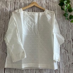 USED [EXCELLENT CONDITION] ISSEY MIYAKE TRIANGLE PIECE PRINT DOLMAN SLEEVE SLE
