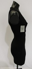 Superdown Women&rsquo;s Solid Back Zip Skye Mini Dress JL3 Black Size XS NWT
