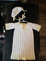 Handmade Baby&rsquo;s Christening Gown Used, Vintage