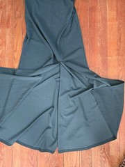 Woosea One Shoulder Formal Maxi Evening Dress Size M Hunter Green Bodycon NEW