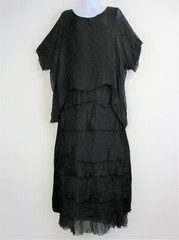 Ladies 30% Silk 70% Viscose All in One Summer Dress & Top one Size:Regular