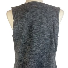 Mondetta Women’s Performance Luxury Activewear Gray Midi Dress Pockets Sz Large