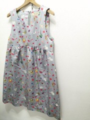Franche Lippee Cat Print Dress M L.BLU Used