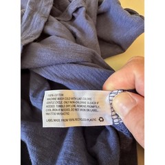 Thread & Supply Cotton Ruffle Sleeve Midi Dress in Purple | Size Medium