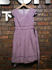 TOCCA check dress PUR Used