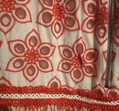 NWT $795 Alice + Olivia Tawney Eyelet Tiered Maxi Dress