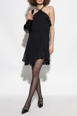 Isabel Marant Etoile Women&rsquo;s Betty Spaghetti Strap Ruffle Short Mini Dress S 34