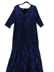Scarlett & Jo Maxi Dress UK26 in Blue